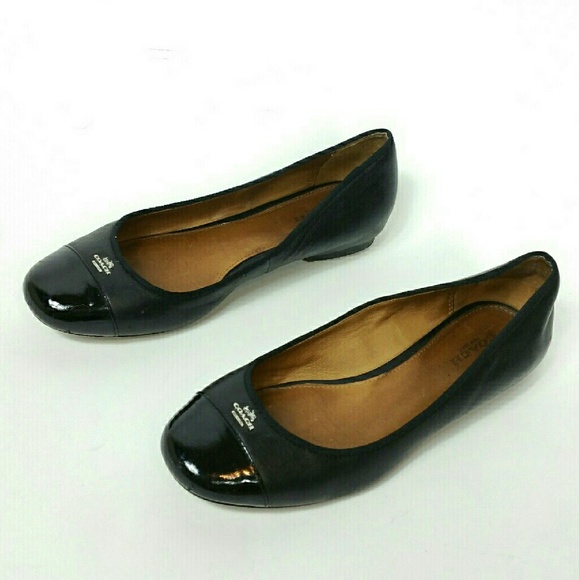 Coach Chelsea patent leather cap toe flat size 8 - Picture 6 of 8